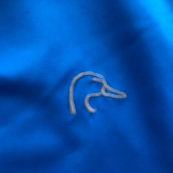 Ducks Unlimited Mens Polo Shirt XL Blue Short Sleeve Performance Top Activewear - Picture 6 of 13